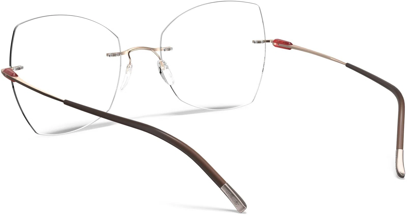 Silhouette Purist Chassis Rimless 5561 Eyeglasses - view 135
